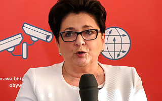 Minister Piotrowska odwiedziła uchodźców z Donbasu